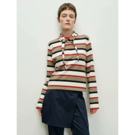 女式针织衫;女式衬衫;休闲裤