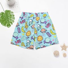 親子ビーチパンツ男児速乾水泳パンツは、温泉の海辺のリゾートでゆったりした児童水泳パンツに入ることができる