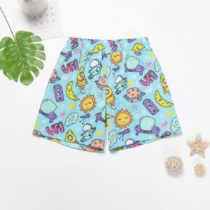 男児速乾水泳パンツ 親子ビーチパンツ 温泉海辺リゾート用 ゆったり中大童サイズ 売れ筋 AGL-43444546