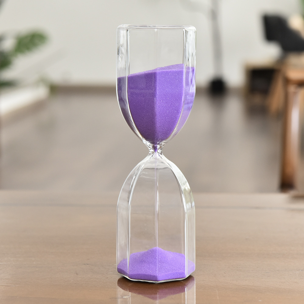 15 minutos reloj de arena de diamante de ocho ángulos decoración de escritorio de estilo europeo relojes de arena creativos regalos pequeños image 3