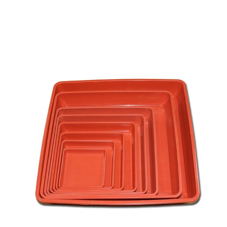 Квадратный цветочный горшок поднос бонсай цветочный горшок