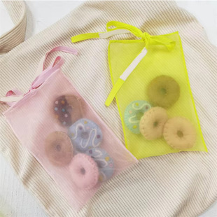 Organza Foaming Mesh Aromatherapy Bag Storage Hanging Bag Soap Bag Hanging Sachet Bag Foaming Mesh