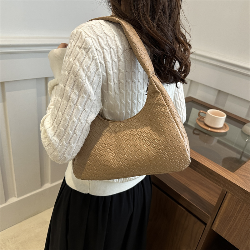 Bolso de gran capacidad de viaje de moda mujer 2024 nuevo casual nuevo bolso de axila moda retro bolso de hombro Tote