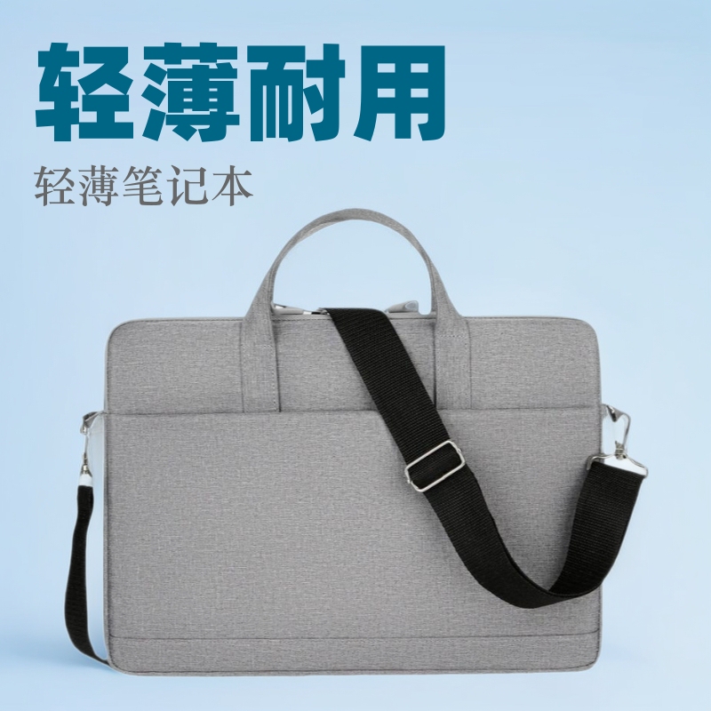 Collection of women's lightweight laptop bag 1314 inch 15.6 inch shoulder bag computer liner bag printed logo