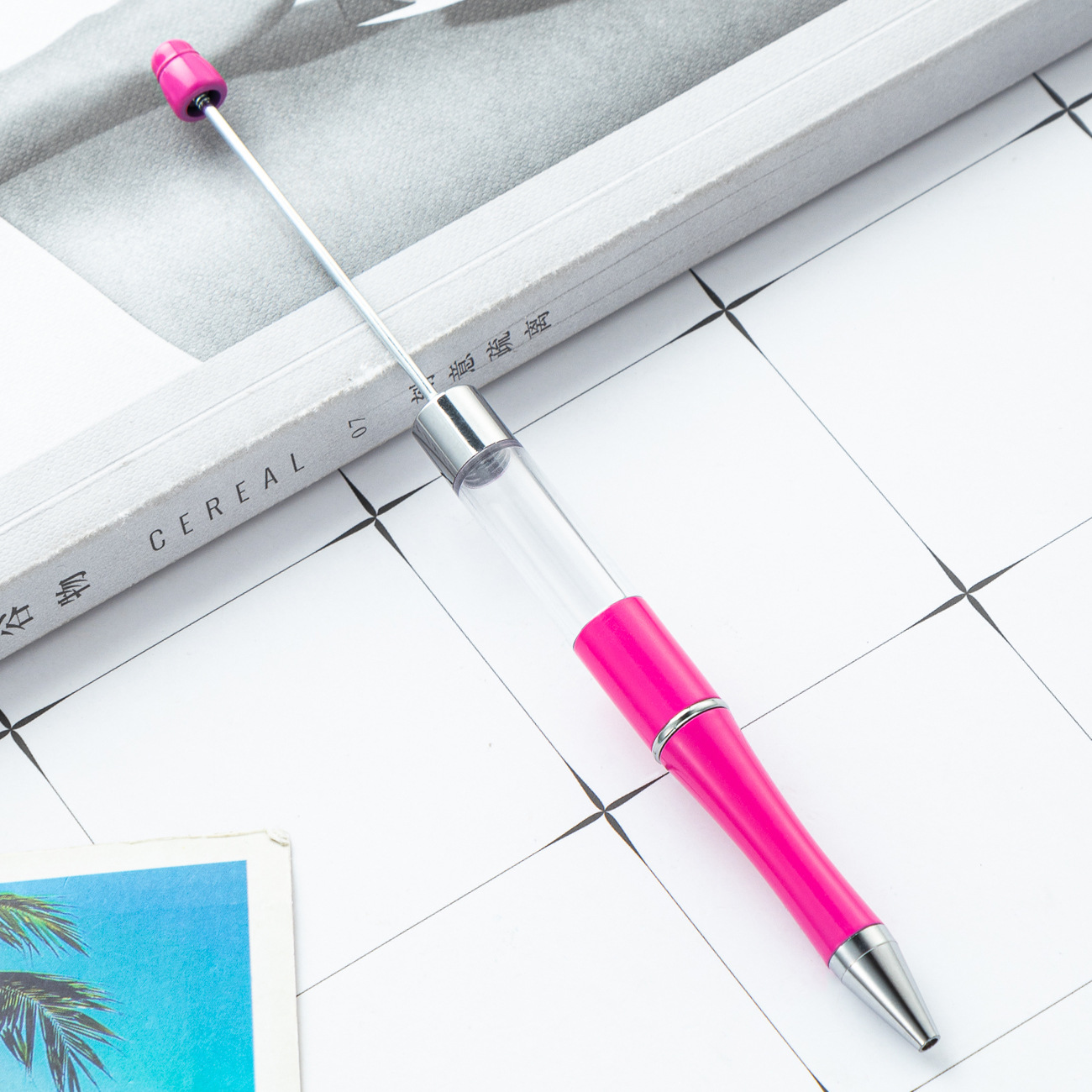 Inventario DiDi tubo vacío bolígrafo puede imprimir logotipo multicolor bolígrafo de plástico giratorio nuevo tubo vacío bolígrafo