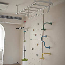 室内攀爬儿童悬挂架云梯攀爬架幼儿吊杆感统吊盘绳梯幼儿园吊环