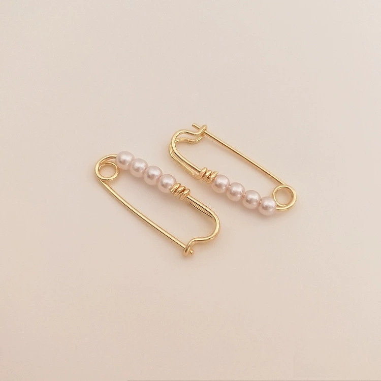 Кольцо с малым дизайном из pearl, 14 карат, золотистый цвет, интернет-знаменитость