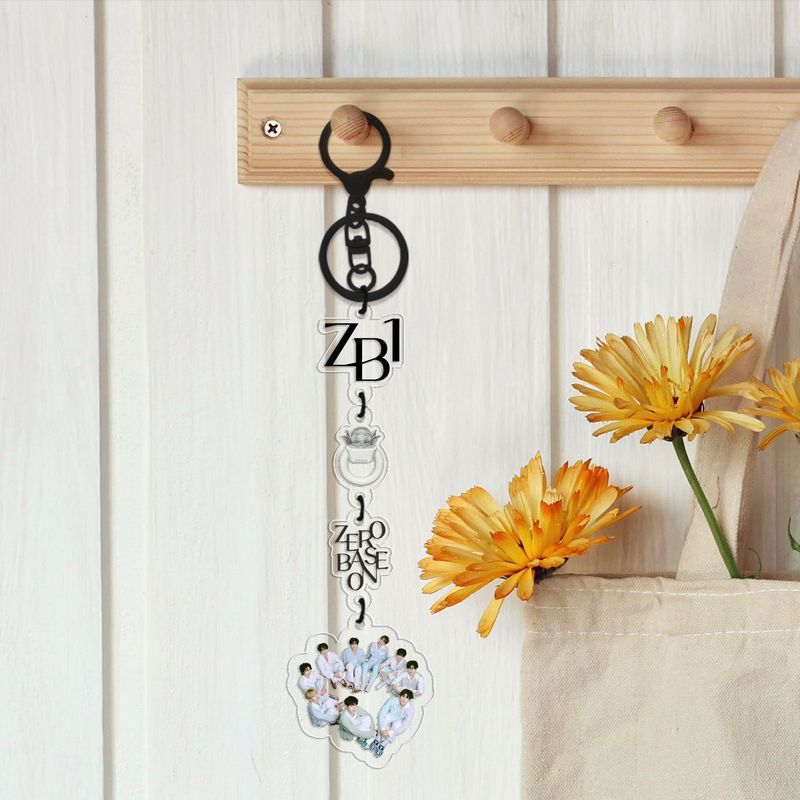 KPOP 韓流アクリルストリングペンダントキーホルダー BT BL ボーダーモンスター NJZ EN スターペルフェルエバッグペンダント DIY|undefined
