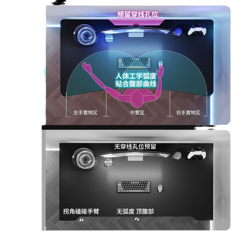 Mesa de computadora de escritorio mesa e-deportes domésticos mesa y silla dormitorio mesa simple mesa de trabajo mesa de estudio de estudiantes mesa de oficina