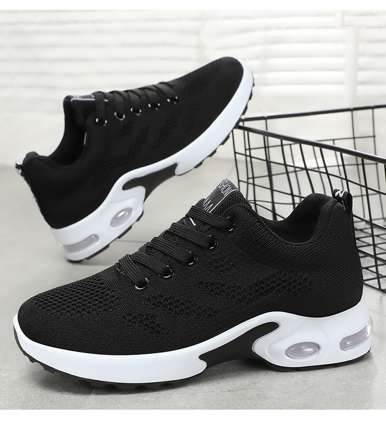 法米姿 新款外贸女鞋韩版休闲气垫跑步鞋透气软底运动鞋