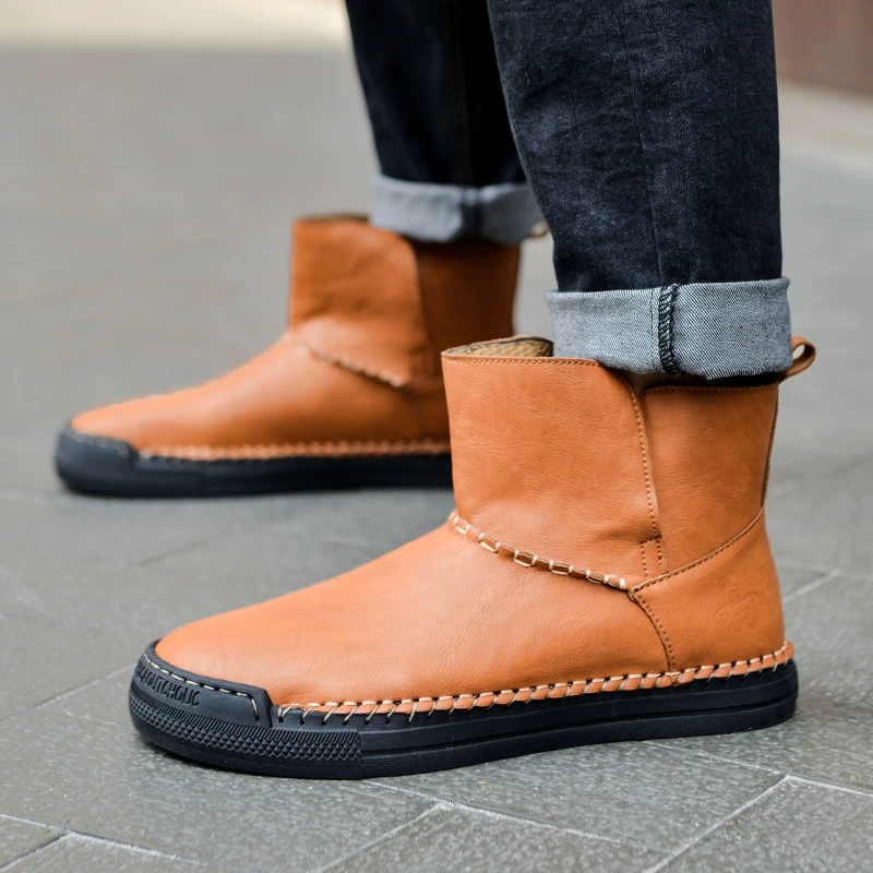 Трансграничная мужская обувь, летняя 4748, мужская повседневная обувь, обувь больших размеров, модная обувь для ленивого шитья, модная в Корейском стиле