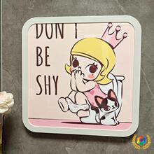 浴室挂画放衣服折叠收纳盒厕所置物架免打孔卫生间洗澡间收纳柜