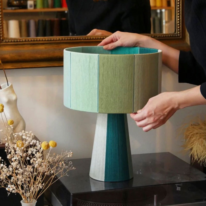 Bohemian high-value handmade retro homestay French antique master bedroom bedside lamp hotel atmosphere lamp