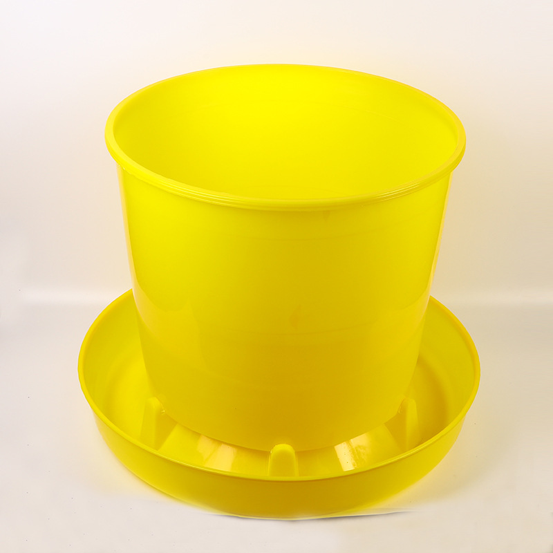 Las aves de corral espesaron el cubo material grande 20KG con la cubierta 40kg de la malla con el sombrero grande a prueba de lluvia de la cubierta de la malla