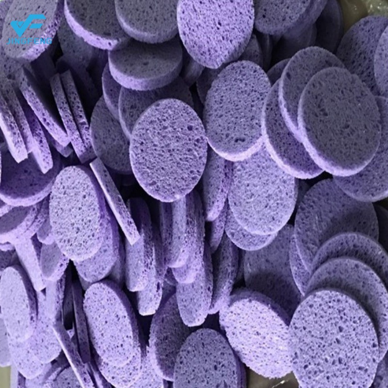 木纤维压缩温和清洁可降解木浆海绵 洗脸扑吸水变大海绵木浆棉