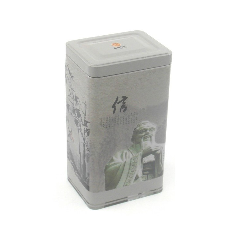 长方形茶叶铁盒 方形高罐 铁盒生产厂家