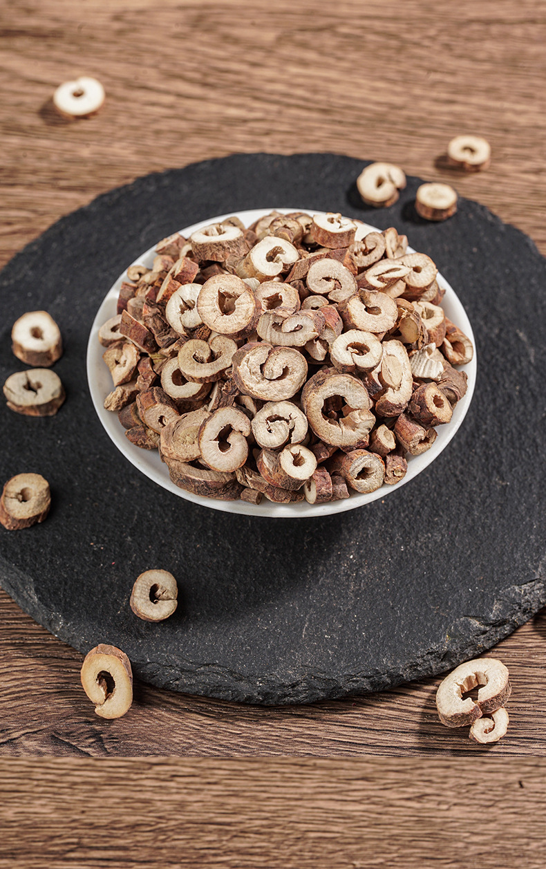 Dried Moutan Bark Dan Pi 500g Core Removed Sliced Peony Root for Decoction key features