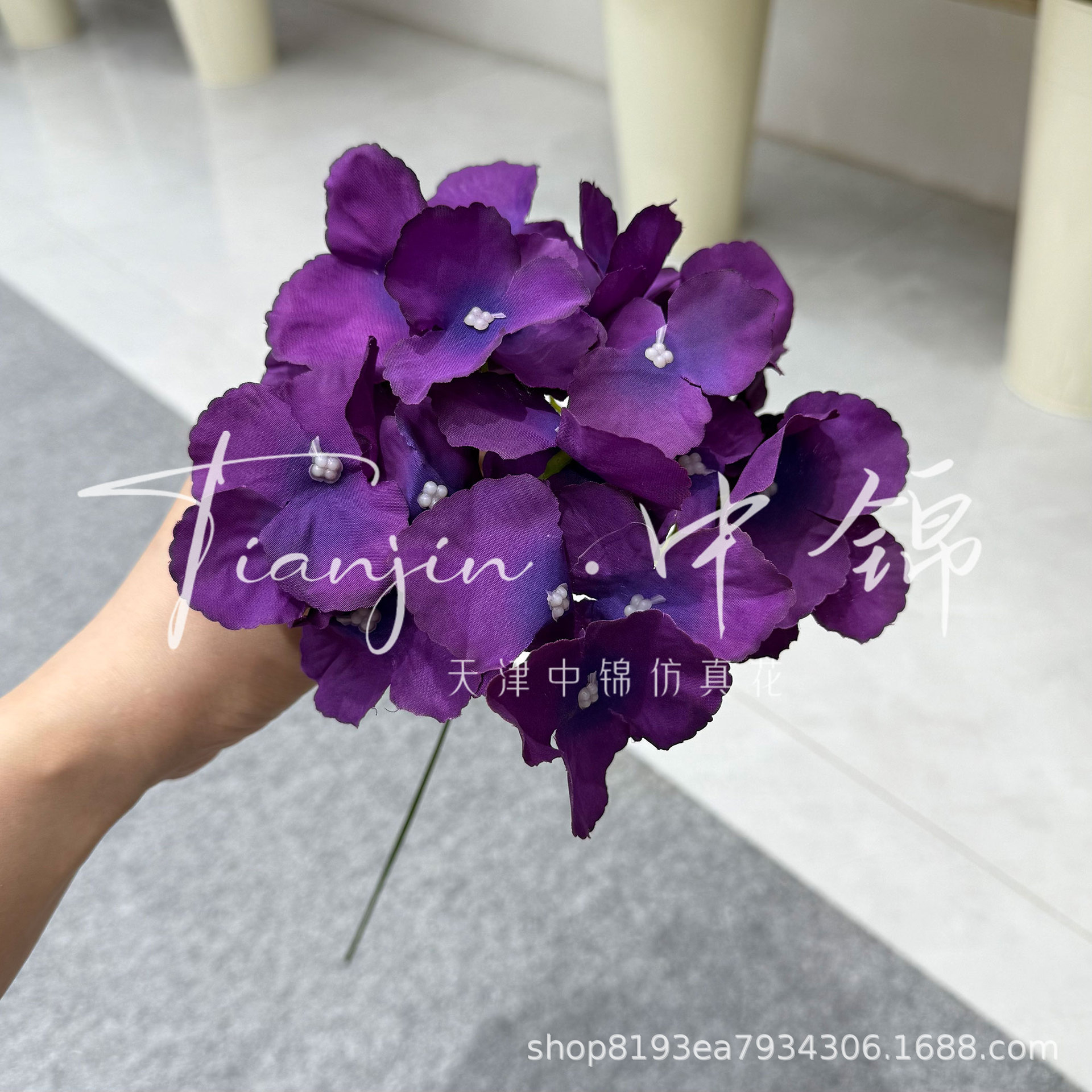 진한 보라색 - 얇은 막대 포함