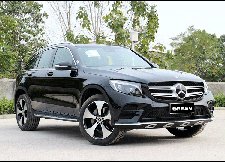 Suitable for Mercedes-Benz front logo new C- class E-class GLEGLSGLACLAML GLC modified China net crystal car logo