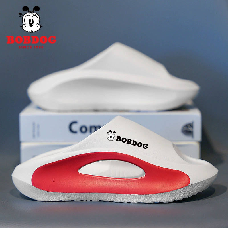 Тапки Babus 2025 новый летом носить толстую подошвую фекалии, противоскользящая крытая домашняя пара пляжные сандалии