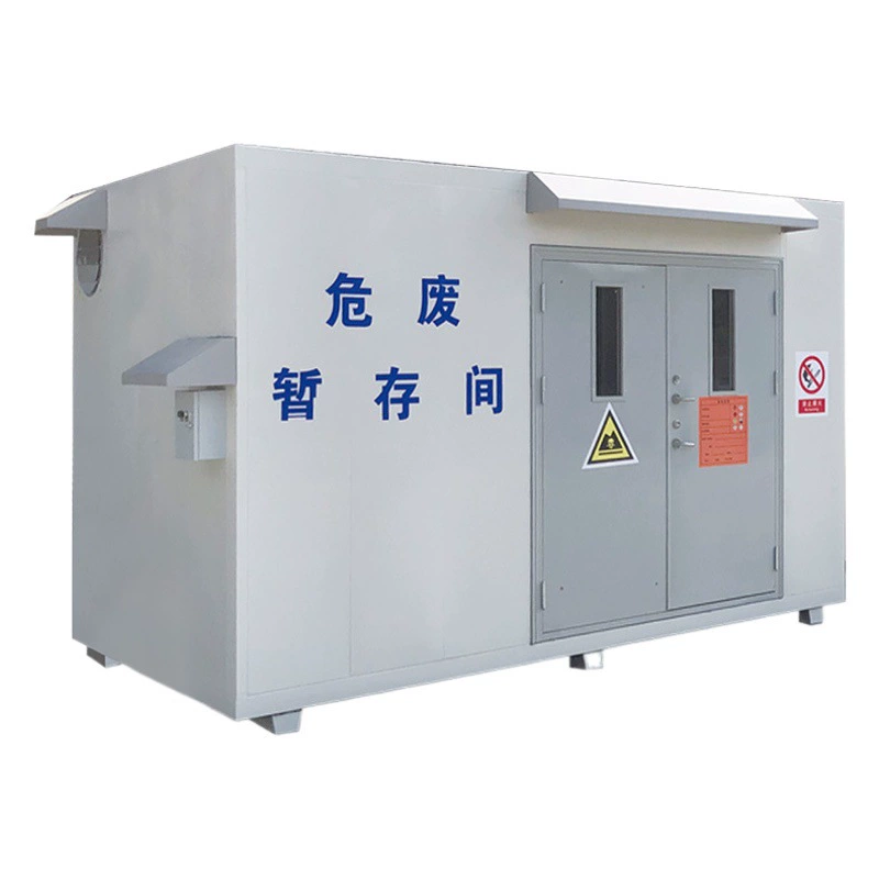 Временное хранение шкафа для хранения опасных отходов
