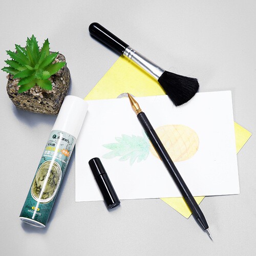 Leap Deer Scratching Brush City Night Scene Gilded Pen Children's Scratching Scratching Brush Dual-Use Multi-Function Factory Direct Sales