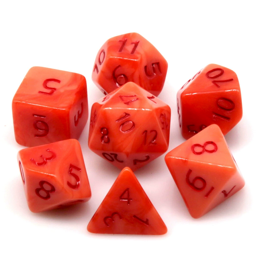 Two-color plastic board game, dice, acrylic set, new collection