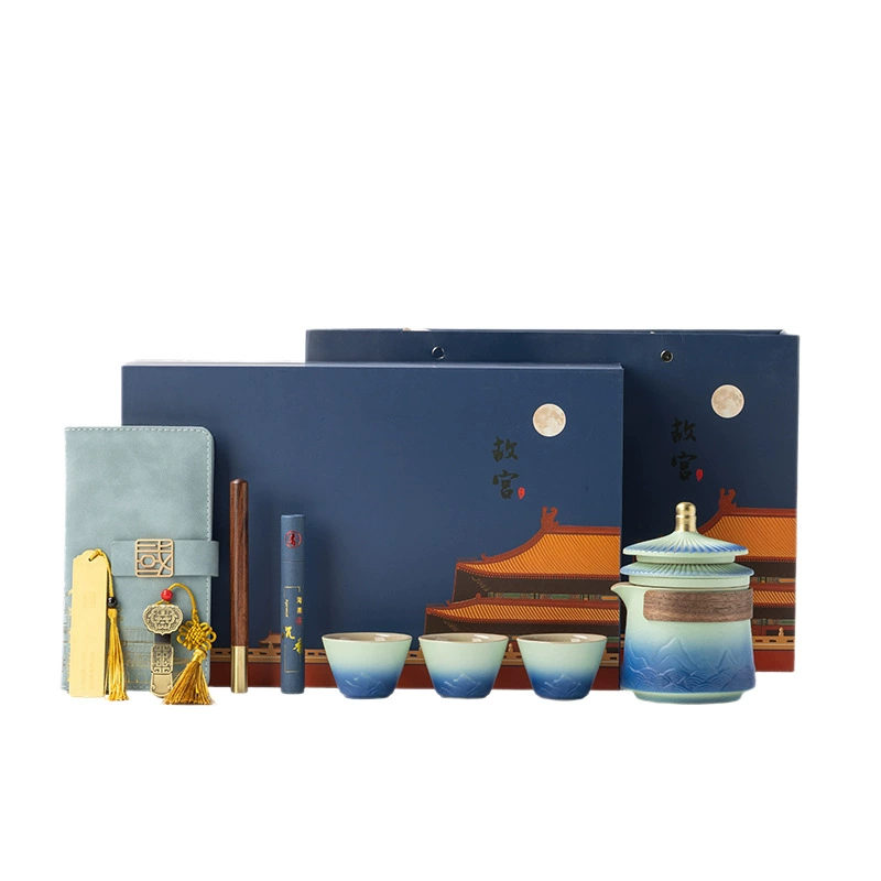 Tea set for traveling, high-end gift box, Birthday gift