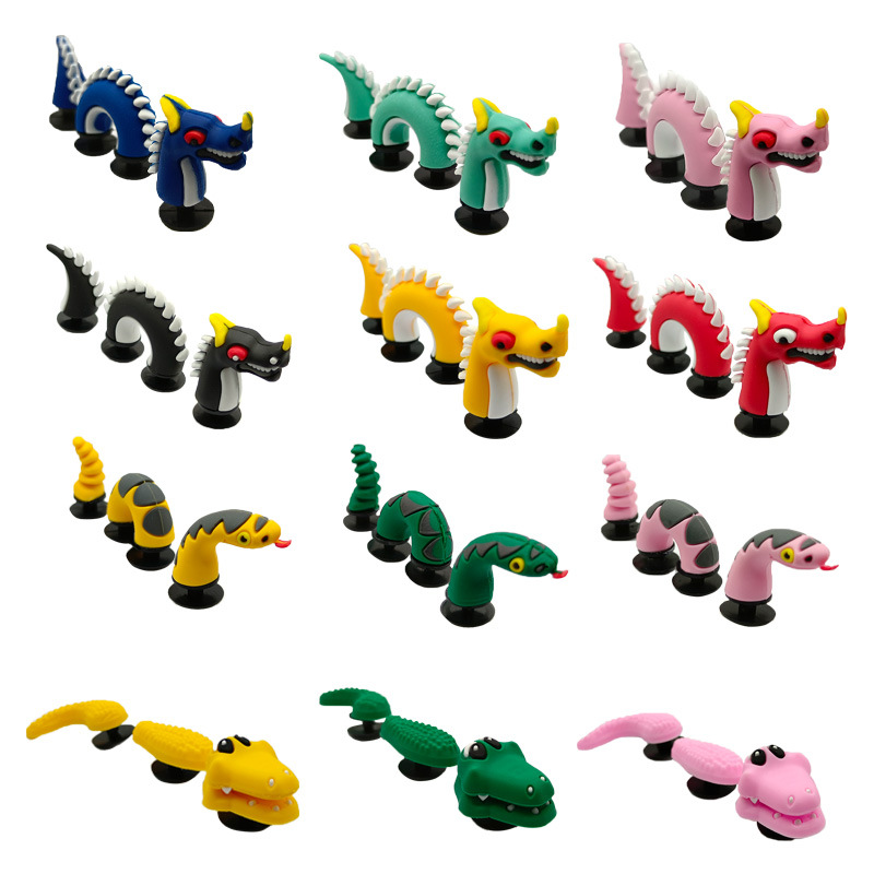 Dinosaurier Football Schuh Zubehör PVC Alle Jahreszeiten Schuhschnalle display picture 3