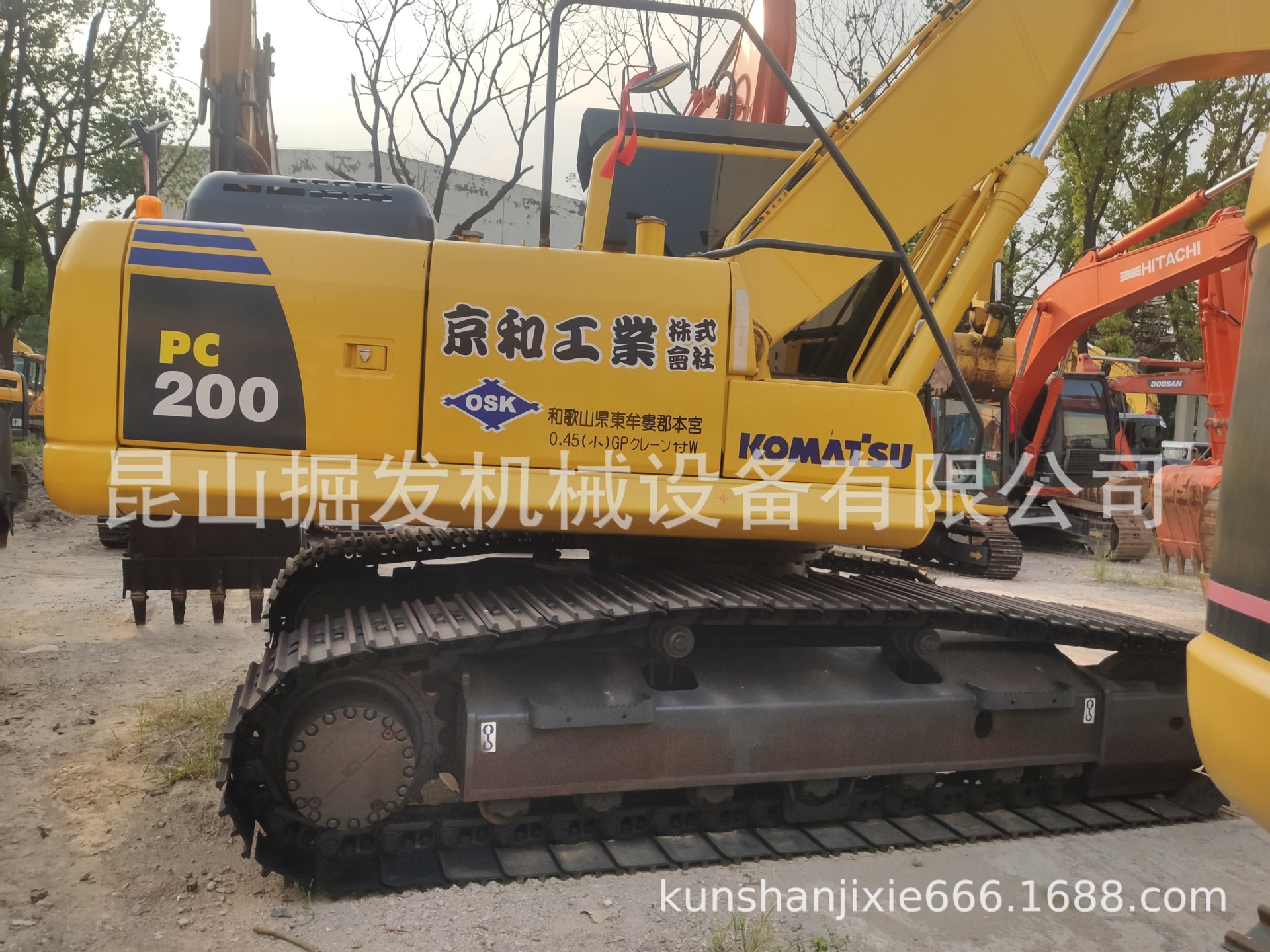 KOMATSU小松PC200-8N二手挖掘机 20吨中型挖机