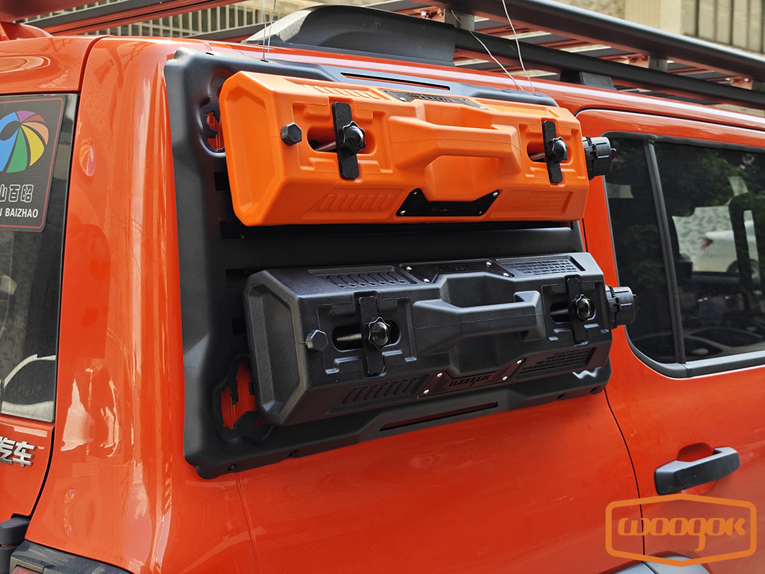 WOOGOK expands and modifies spare oil drum top fire rear side window off-road vehicle oil tank car motorcycle emergency oil tank