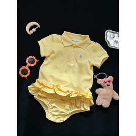 周岁宝宝夏季裙子婴儿连衣裙夏天洋气超好看女宝生日Polo包屁裙夏