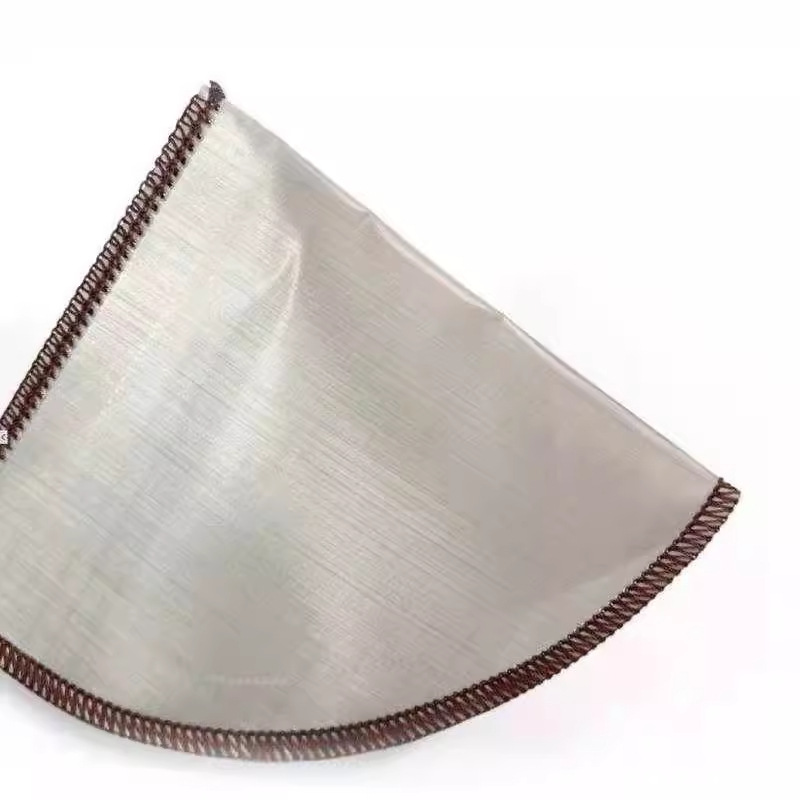 Filtro de pantalla de filtro de café de mano fina de acero inoxidable 304 papel de filtro de cono sin papel de filtro de tela