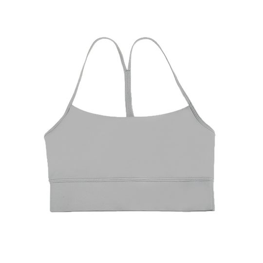 Lulu Original Standard Same Flow Sports Yoga Underwear Y-Shaped Vest with Chest Pad Fitness Shockproof Sleeveless Bra for Women
