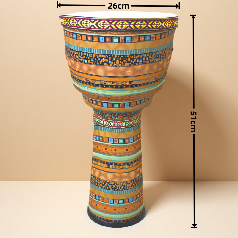 Bronzing yellow 10inch [free strap] composite fiber leather