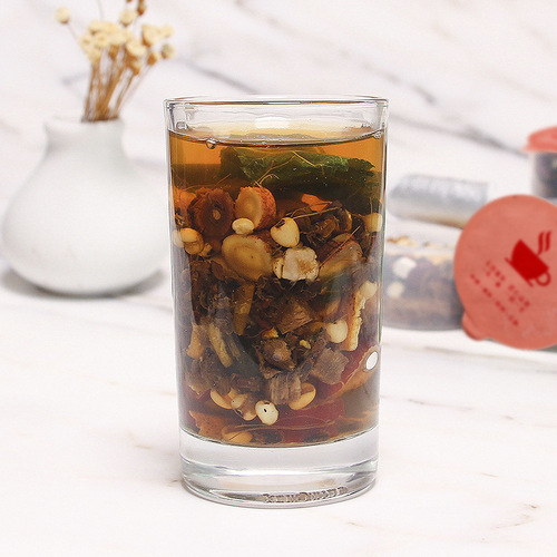 Dandelion rose licorice tea 30 cans herbal kudzu dandelion tea corn silk source factory
