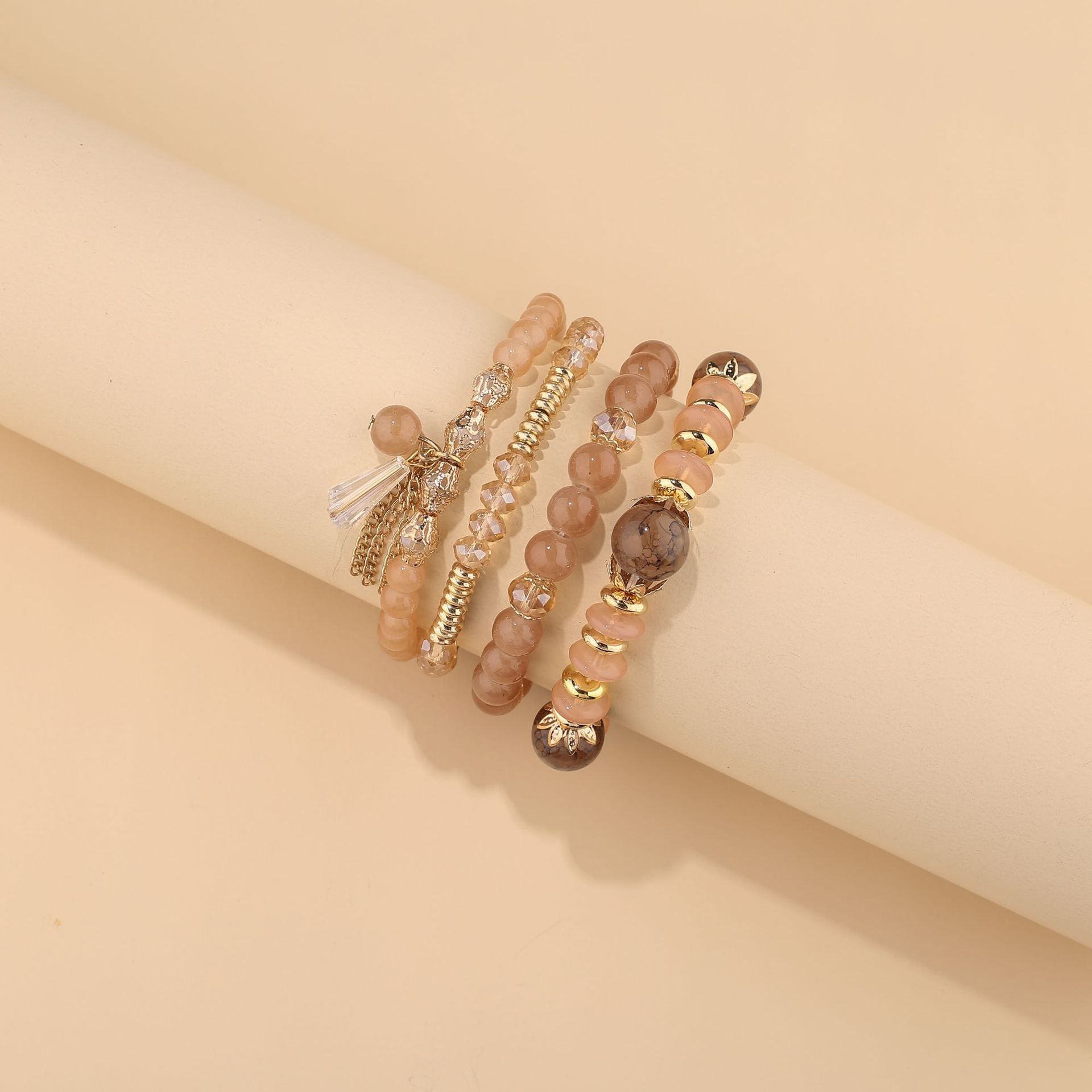 Bohemian Style Multi-layer Charm Bracelet For Valentine's Day_voghion.com