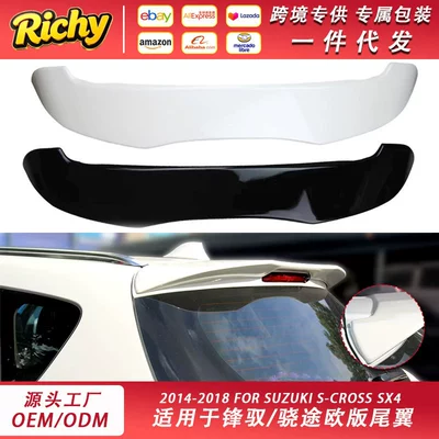 Suitable for Suzuki S-Cross 2014-2018 Modified Rear Wing and Roof Spoiler Accessories