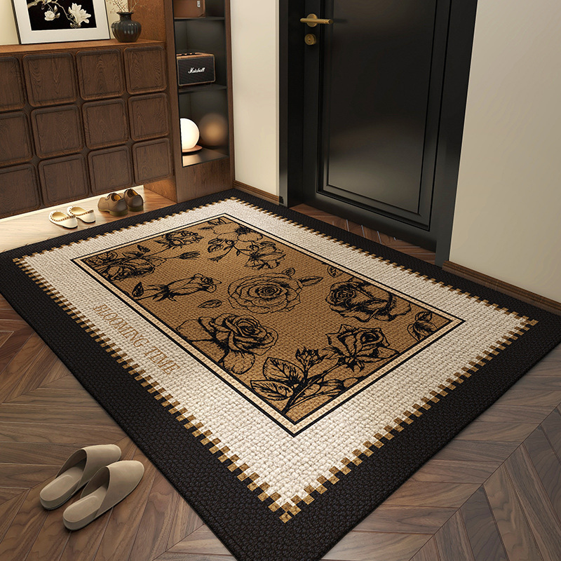 Entrance Floor Mats, Door Carpets, Entrance Door Mats, Entry Door Mats, Wipeable and Washable Household High-End Entrance Mats