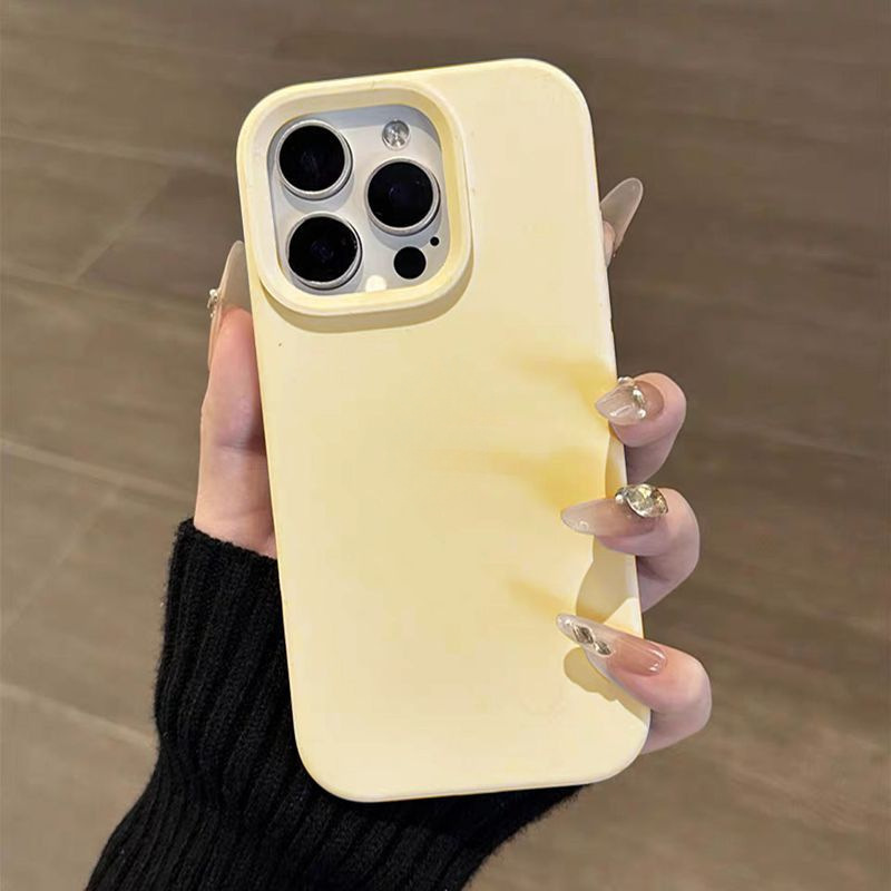 Apple 15promax 携帯電話ケース 16 新しい液体シリコーン 15 シンプルな iPhone13 落下防止に適しています。|undefined