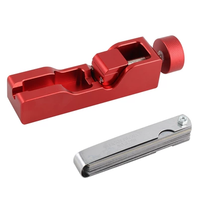 Universal Cross-Border Auto Parts Gauge Spark Plug Gap Tool Suitable for 10/12/14/16mm Spark Plugs (Digər kuzov və aksesuarlar) - red