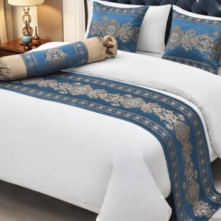 Hotel Special Bed End Towel Light Luxury High-end Internet Celebrity Hotel High-end Luxury Homestay Home Bed Flag Bed Blanket Bed Cover