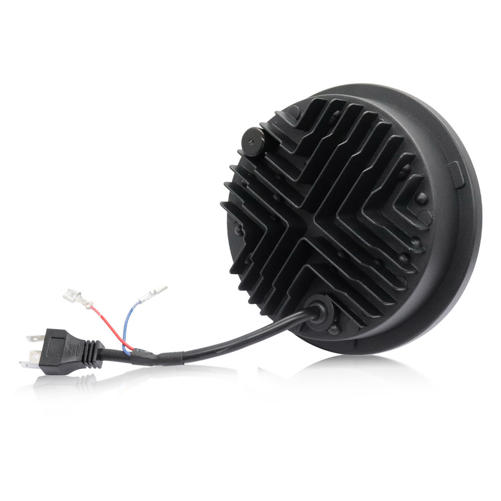 Cross-Border Hot-Selling Harley Motorcycle Spotlight 5.75 Inch 60W Wrangler Boss Car Led Headlight Modification Headlight