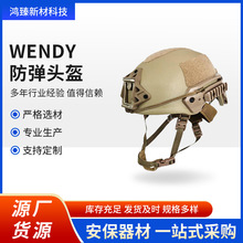 厂家直供Wendy防弹头盔战术头盔GA二级/NIJ IIIA（防54/9mm/.44)