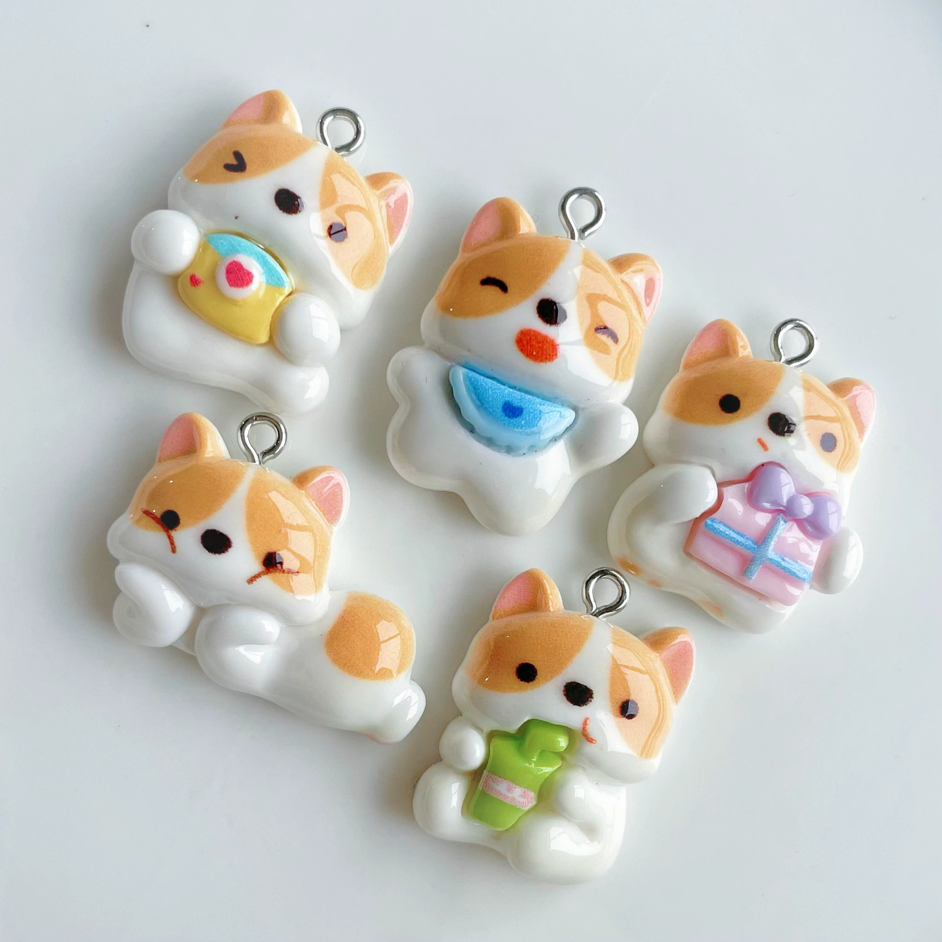 Cartoon cute bib, accessories, accessory, pendant, keychain, DIY