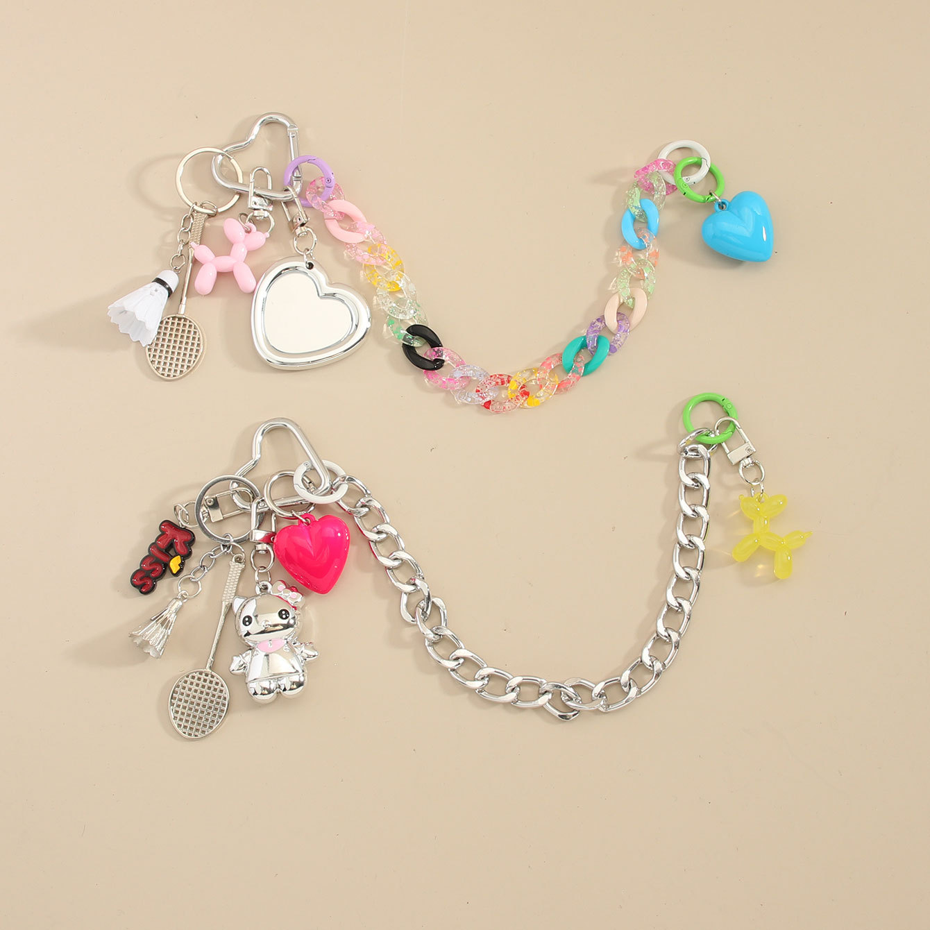 Cartoon Pattern 1 Piece All Seasons Alloy Cartoon Bag Pendant