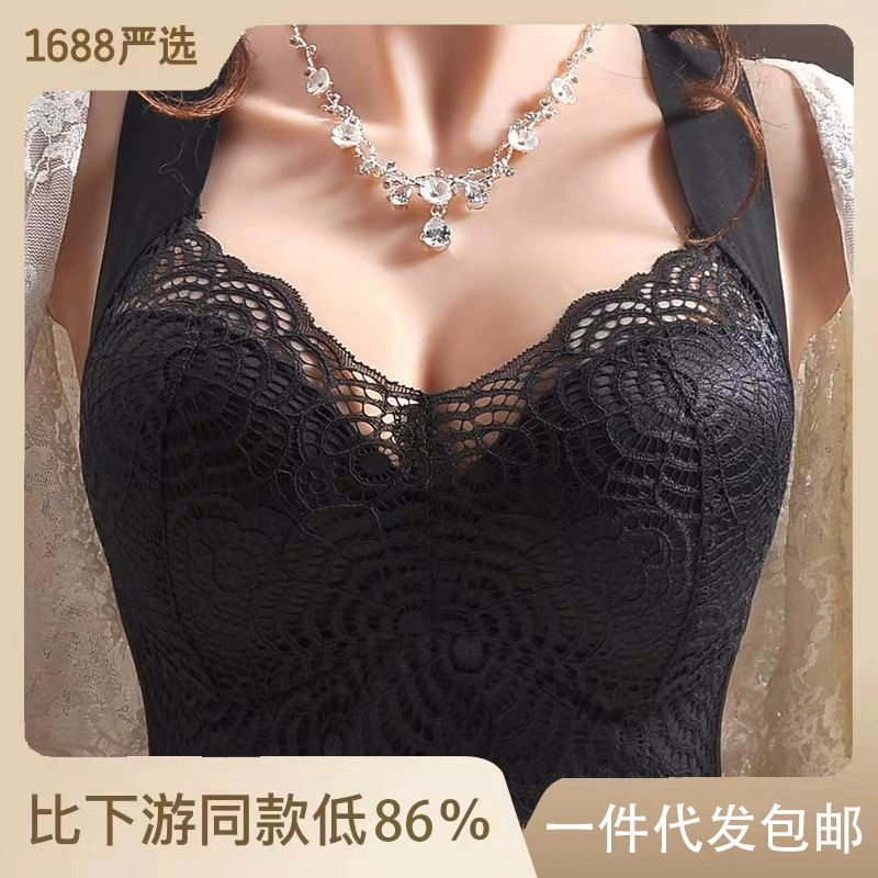 Тонкое sexy беспроводное бюстье, топ бюстгальтер для кормления, нижнее белье, (Cross-border trading), красивая спина