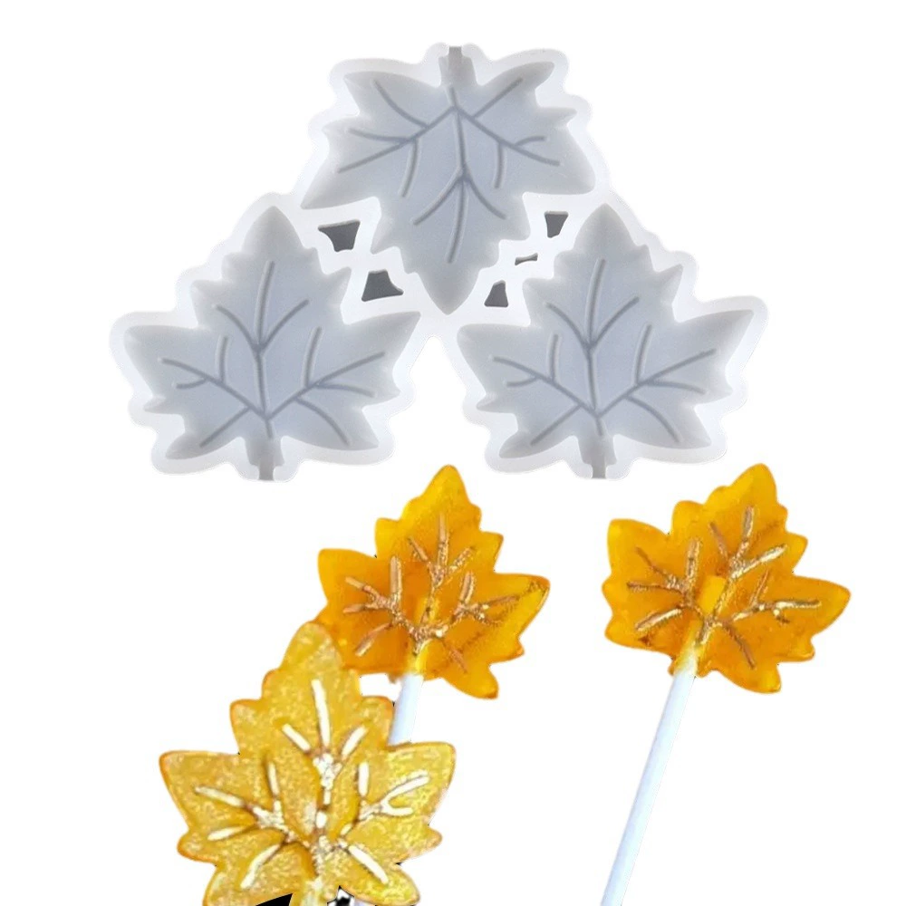 Maple leaf, acrylic dinosaur, coral silicone mold, DIY