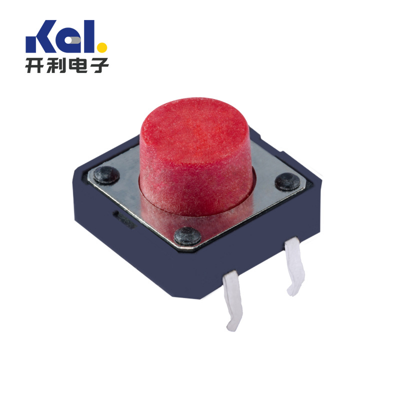 供应12X12X8/7.5高寿命300万次轻触开关，替代台湾圆达DIP开关