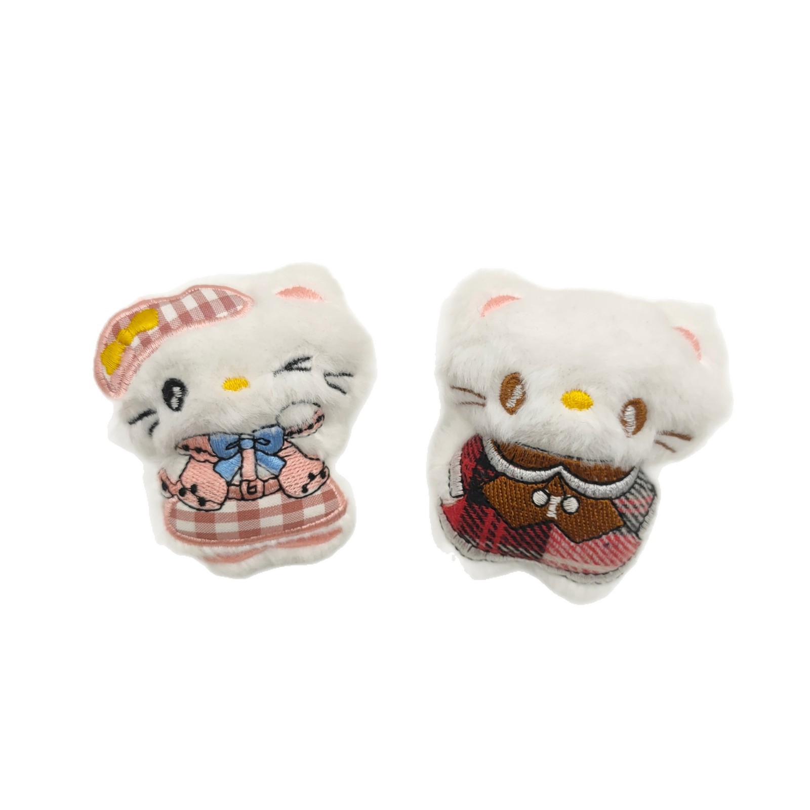 新款kt猫毛绒小挂件猫咪挂件送闺蜜礼物挂饰童装鞋帽配件毛绒配件